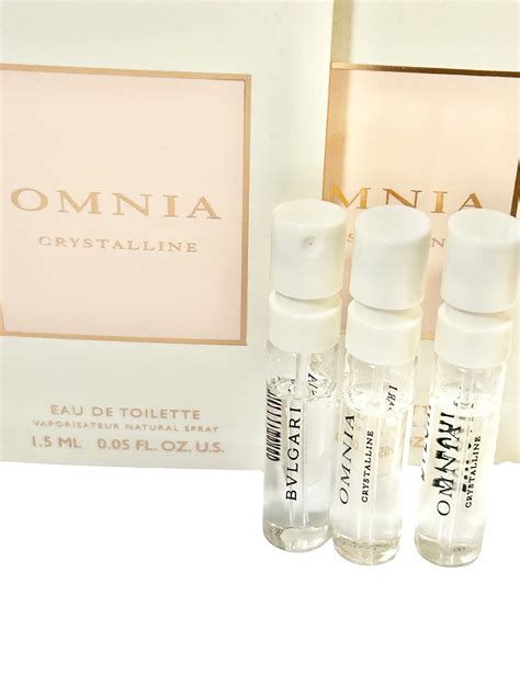 bvlgari omnia crystalline sample.